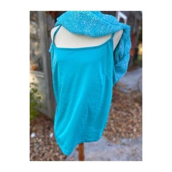 Pure Alfred Sung Sheer Blouse Top Flutter Sleeve Sz 3XL - Picture 10 of 11